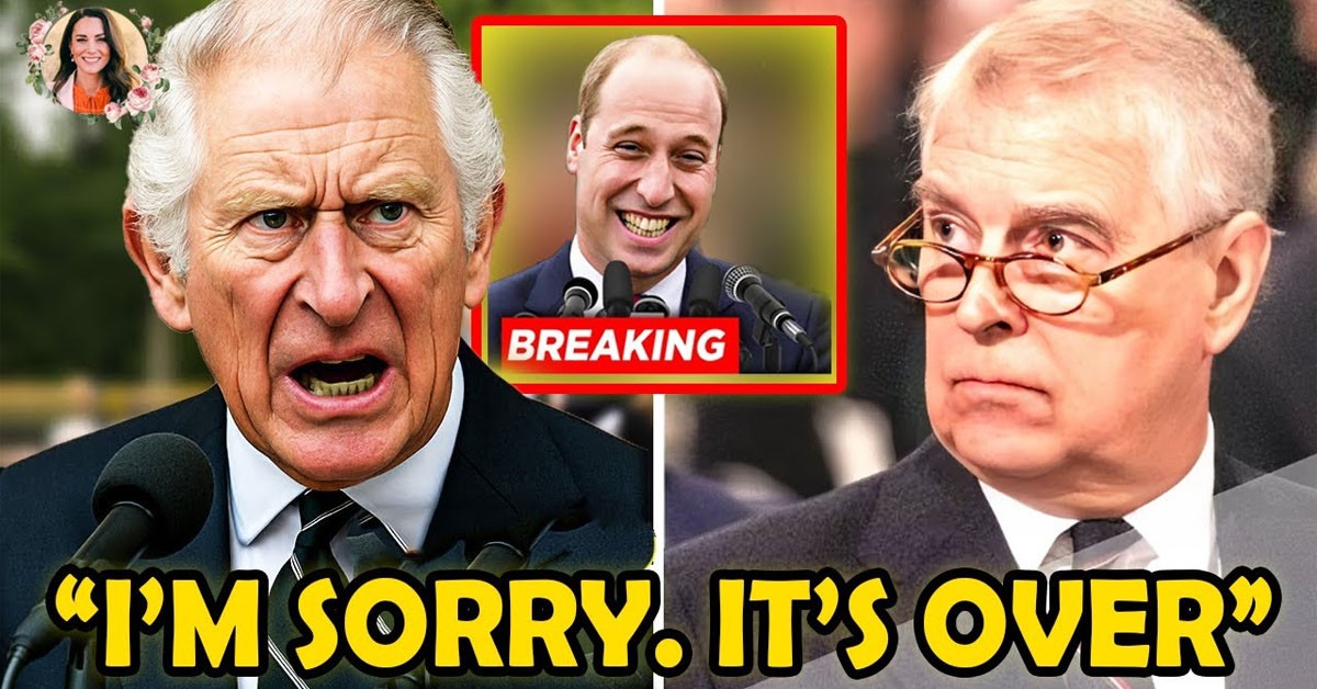 William SHOUTED As King Charles To STRIP Andrew Of His PRINCE TITLE After Britons' Pile-Up Claims