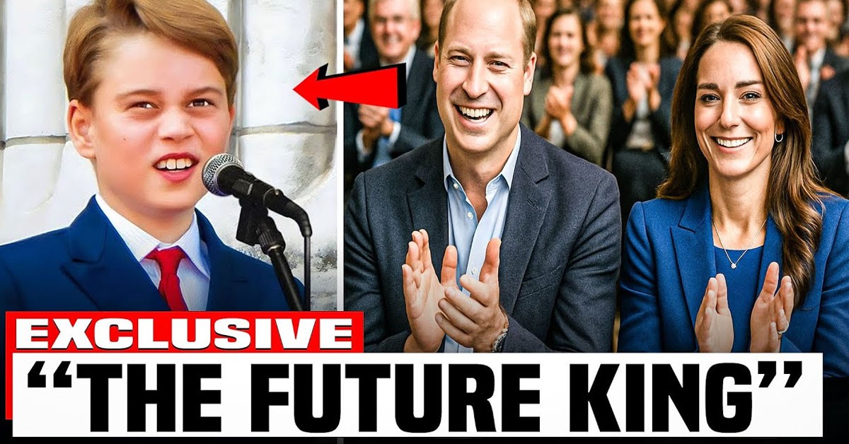 Prince George STUNNED the Entire Country With This POWERFUL Speech, Gets a Standing Ovation!