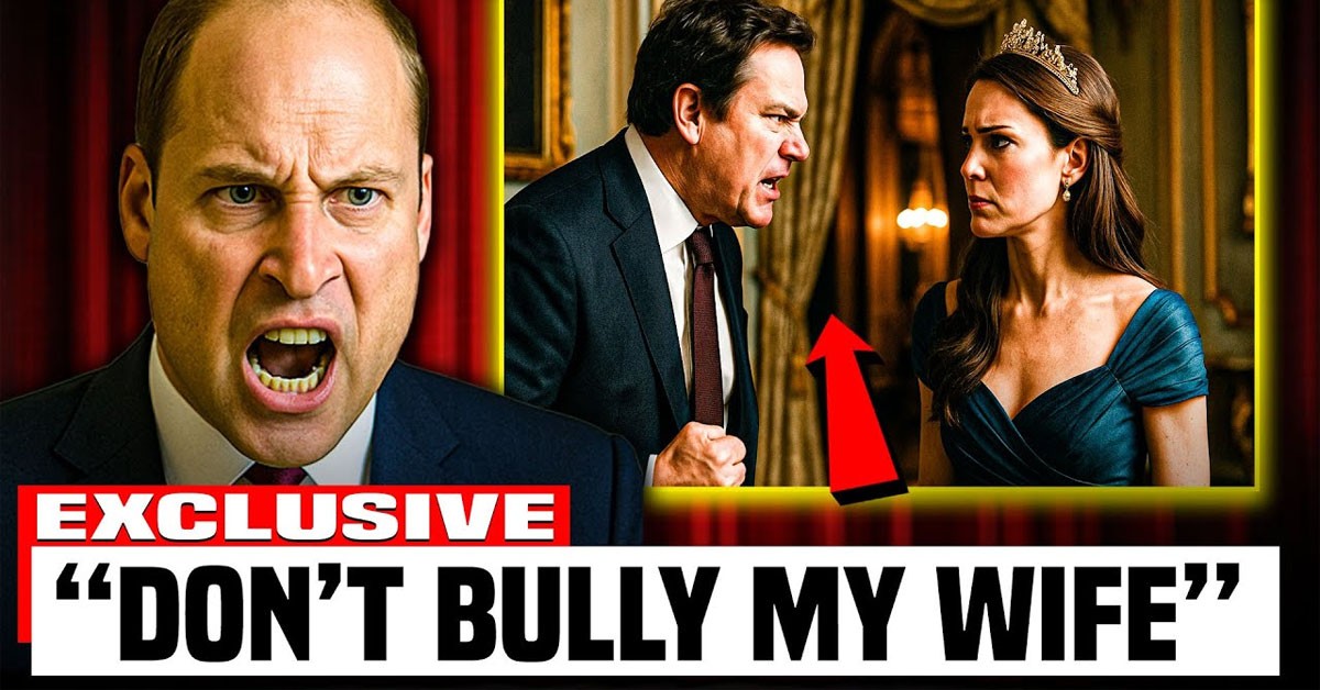 Queen Camilla's Son THROWN OUT of Palace After Prince William Caught Him BULLYING Catherine
