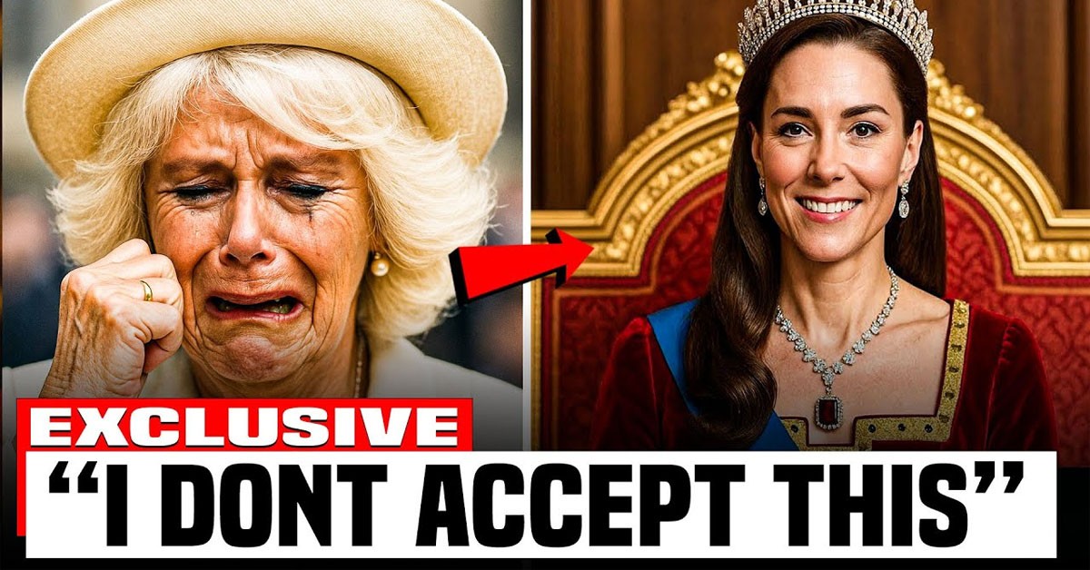 Queen Camilla BREAKS IN TEARS After Queen’s Will Gives Everything to Catherine