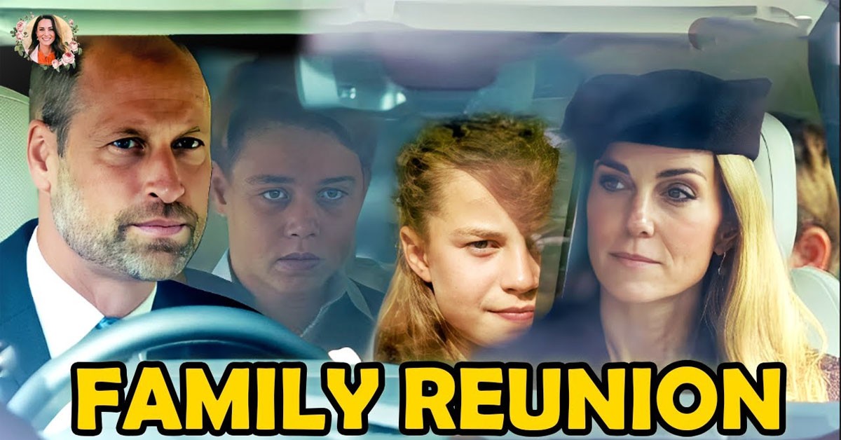 Catherine & William SPOTTED DRIVING To Crathie Kirk With Their Kids For Sunday Church Service