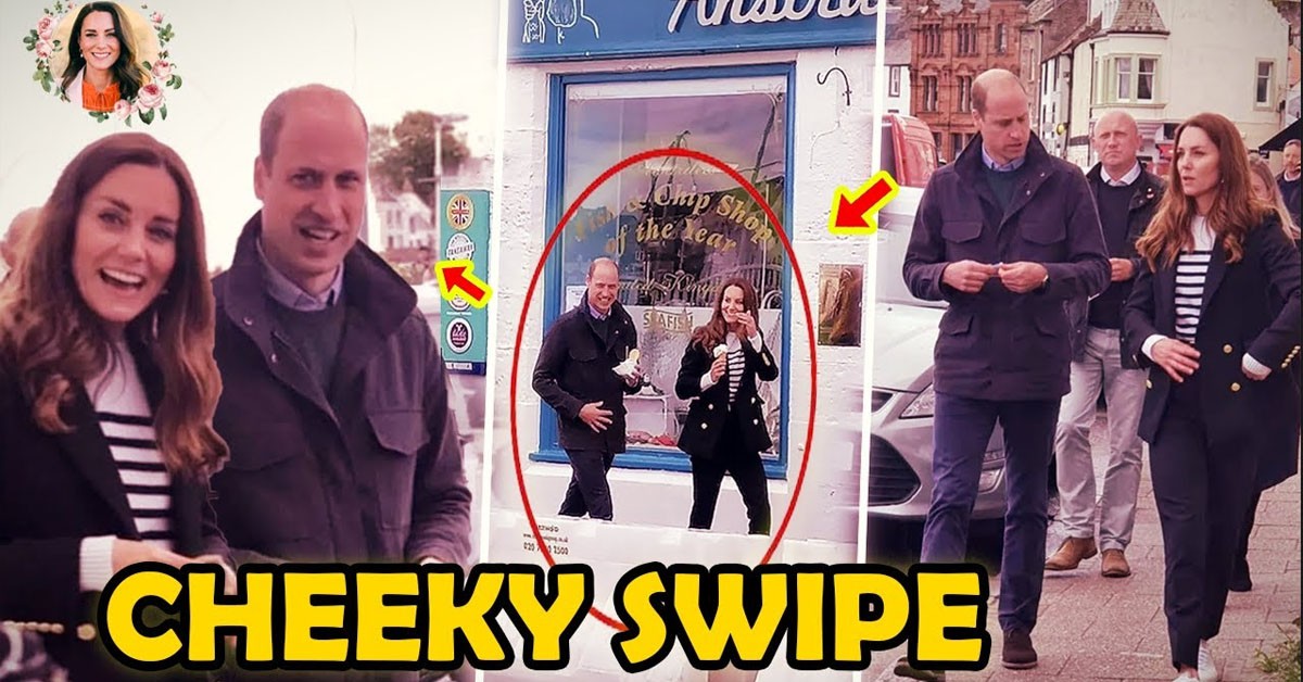 Catherine & William SPOTTED VISITING Their Old Haunt For A Fish And Chip Dinner In Scotland