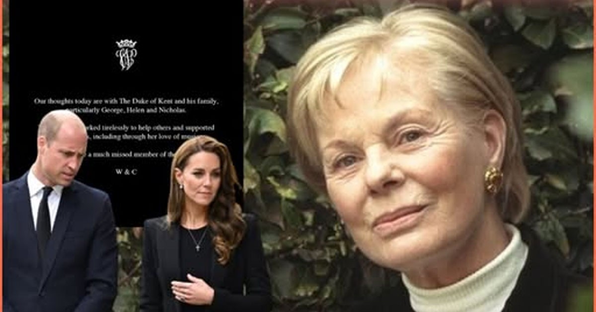 Prince William and Princess Catherine Step Up Amid Duchess of Kent’s Funeral Preparations