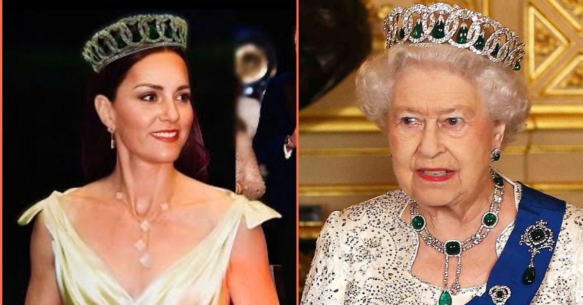 Catherine's Dazzling Appearance: A Modern Queen in the Vladimir Tiara