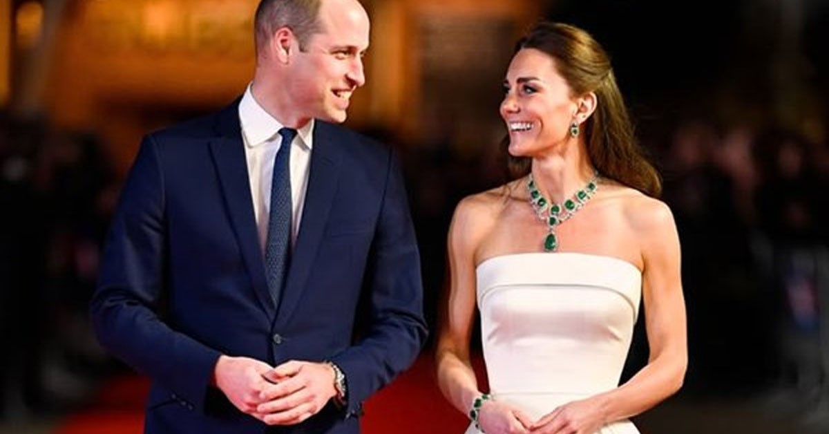 Princess Catherine Stuns in White Ball Gown and Princess Diana’s Emeralds