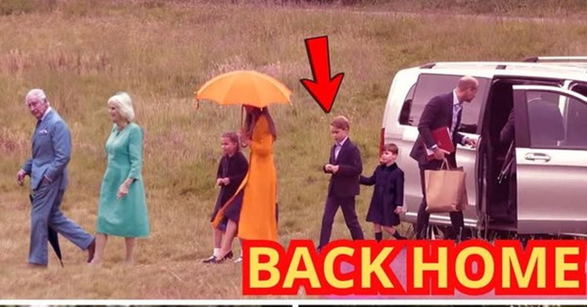 Summer’s Ending: Catherine, William, and Their Three Children Spotted Returning to London for Royal Duty After a Memorable Summer Vacation at Balmoral