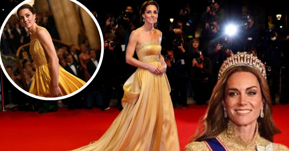 Kate Middleton's Dazzling Golden Gown: A Moment of Royal Reinvention