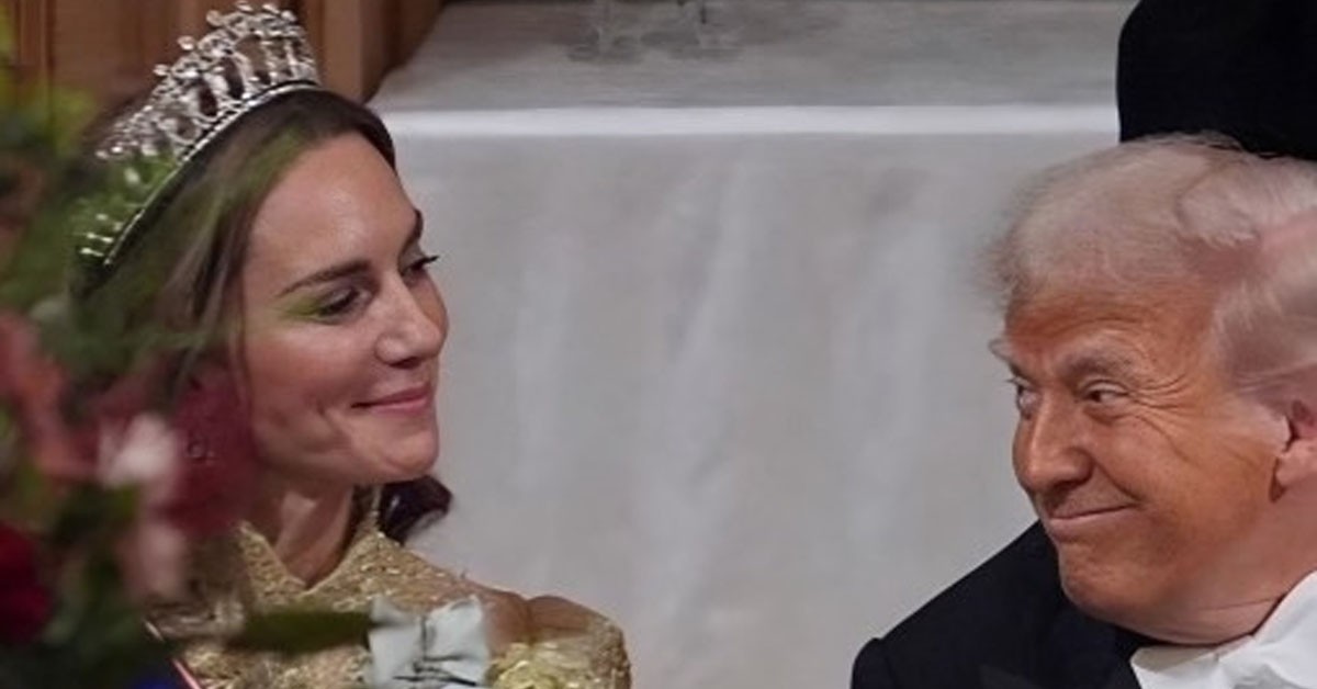 Princess Catherine's Soft Diplomacy Captivates President Donald Trump at the State Banquet