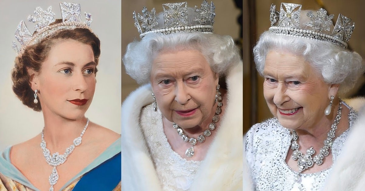 Queen Elizabeth II: A Timeless Elegance in Diamonds and Pearls
