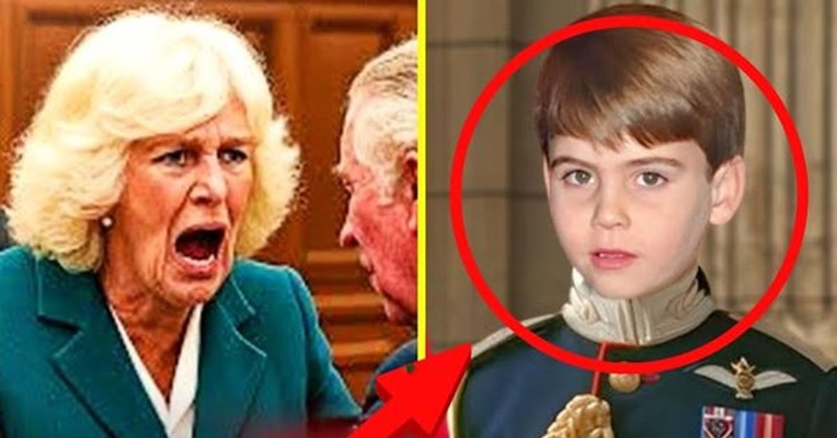 Breaking Royal Drama: Camilla Seething in Tears After Prince Louis Bestowed Historic Royal Title Over Her Grandson