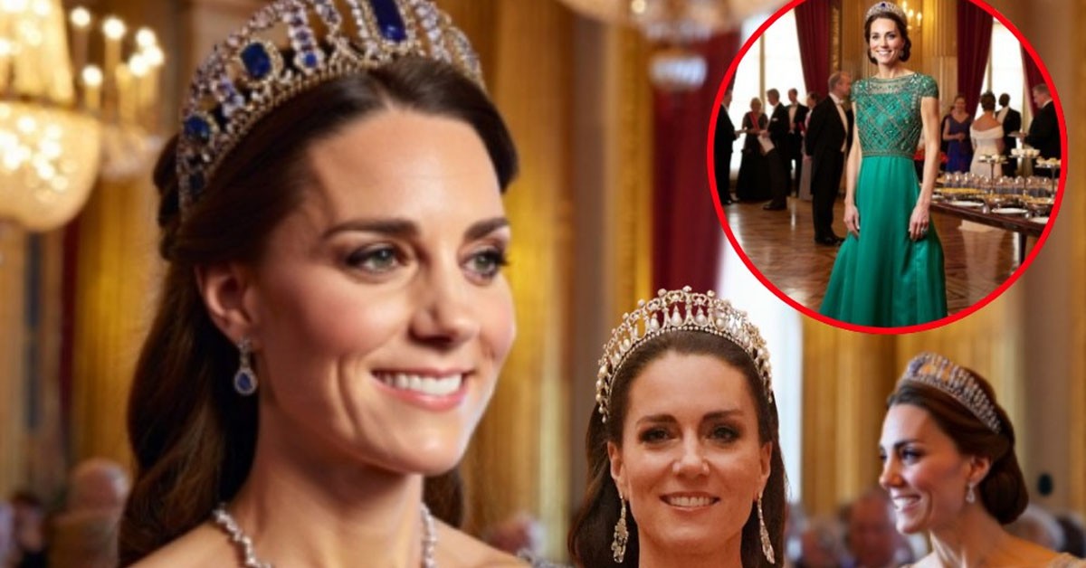 All Hail the Queen-in-Waiting! Princess Catherine Turns Heads at Buckingham Palace with a Jaw-Dropping Gown and £800,000 Diamond Crown