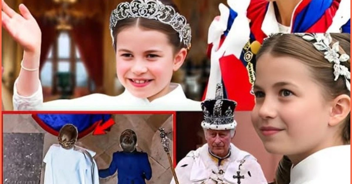 A Royal Moment: Princess Charlotte's Coronation Elegance