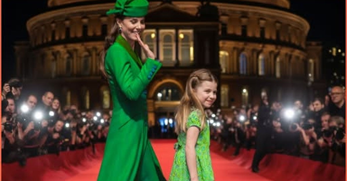 Princess Catherine and Daughter Charlotte Mesmerize the World with Their Stunning Coordinated Outfits at Royal Concert