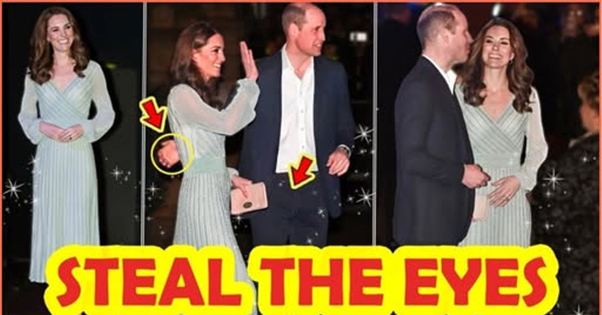 WE SAW HER, OUR FUTURE QUEEN: Catherine Gorgeous In a Stunning Dress For Romantic Date Night With William Made Fans Swoon