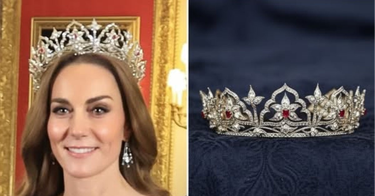Catherine, Princess of Wales, Dazzles in the £5 Million Queen Victoria’s Oriental Circlet Tiara at the German State Banquet