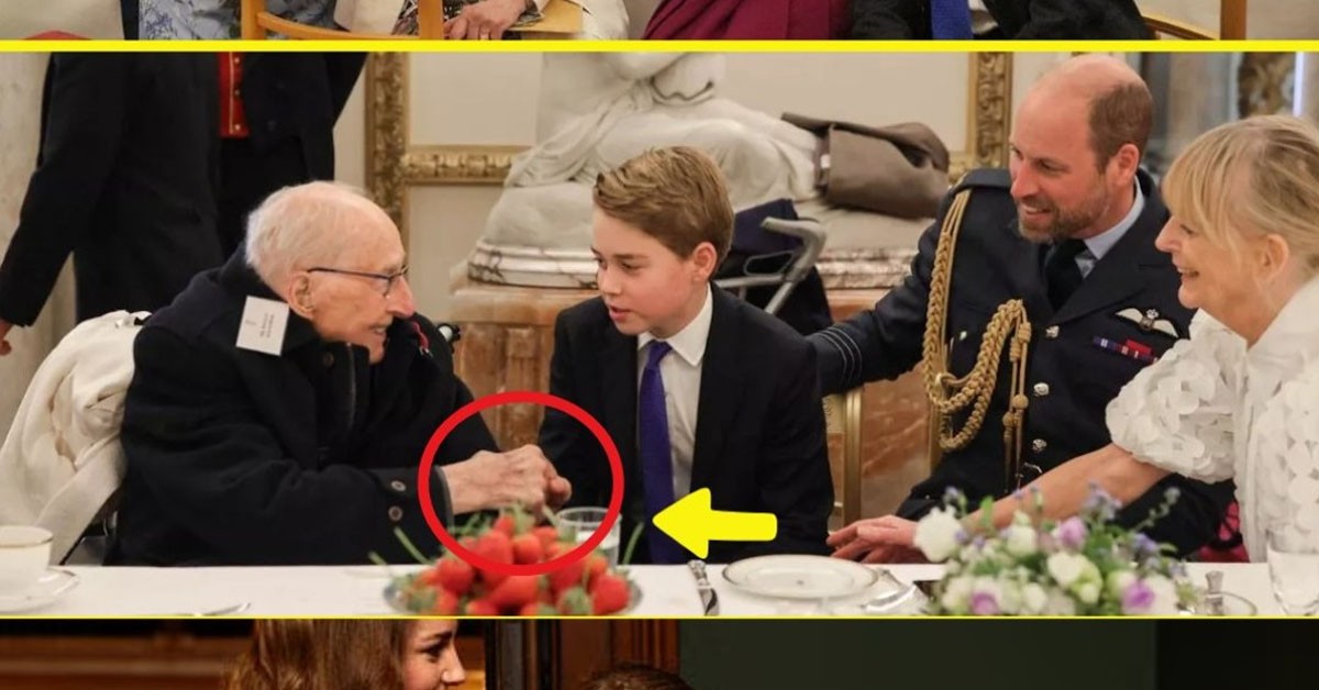 Prince George Steals the Spotlight at Buckingham Palace: A Royal Moment to Remember