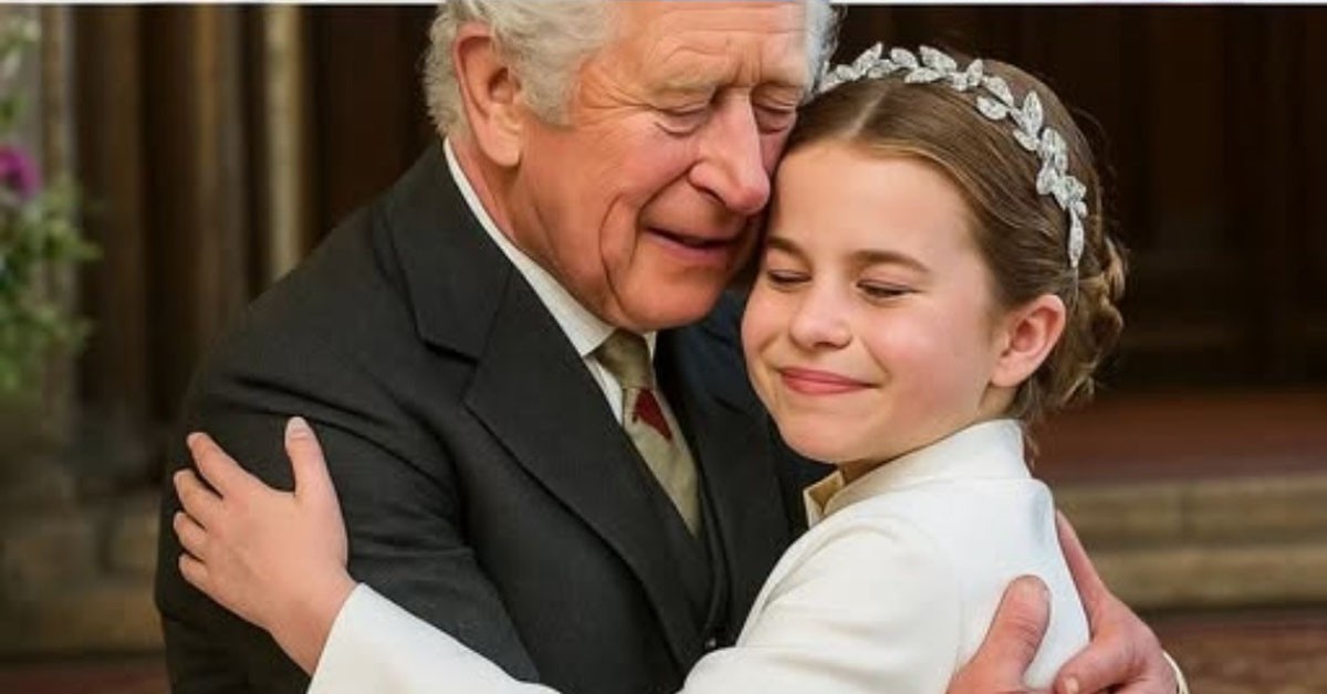 A Heartfelt Moment in Windsor: Princess Charlotte’s Unforgettable Tribute to King Charles III