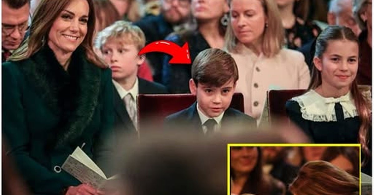 Cheeky Little Prince Louis Steals the Show at Princess Catherine’s Christmas Carol Concert
