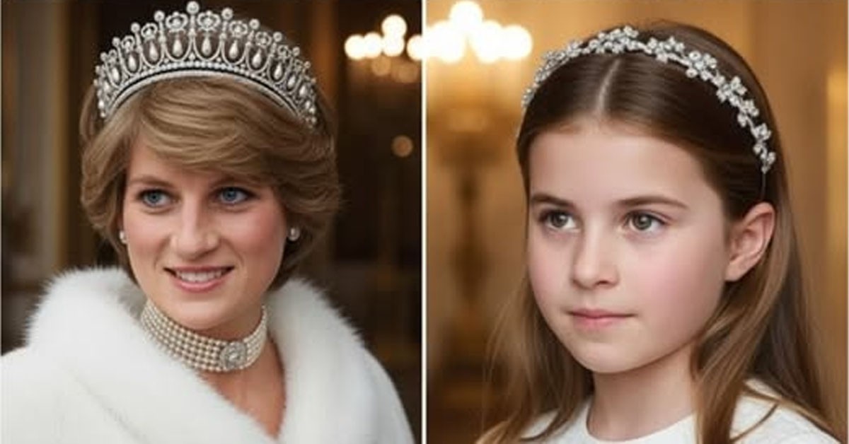 A Royal Moment for the Ages! — Princess Charlotte Makes History as She Officially Inherits Princess Diana’s Most Iconic Tiara, Leaving Fans Around the World in Awe 👑✨
