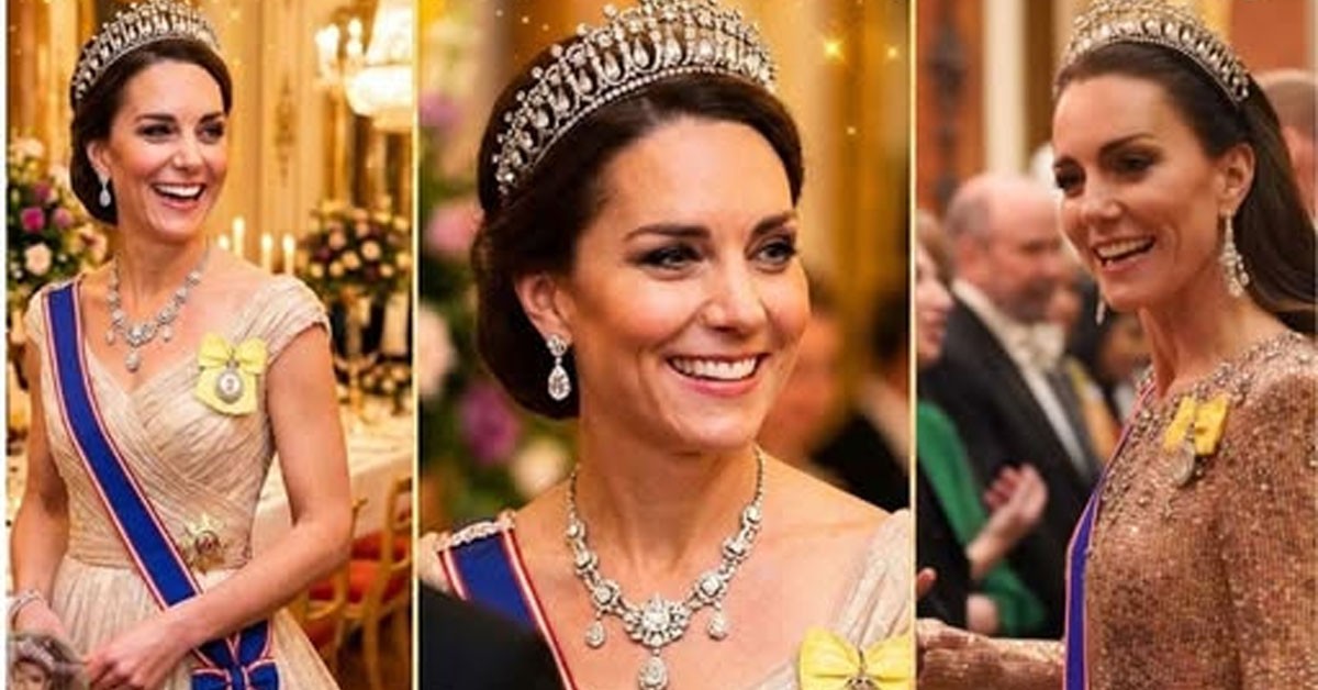 NO ONE COULD LOOK AWAY: Princess Catherine’s Return in the Lover’s Knot Tiara Left the Palace Holding Its Breath
