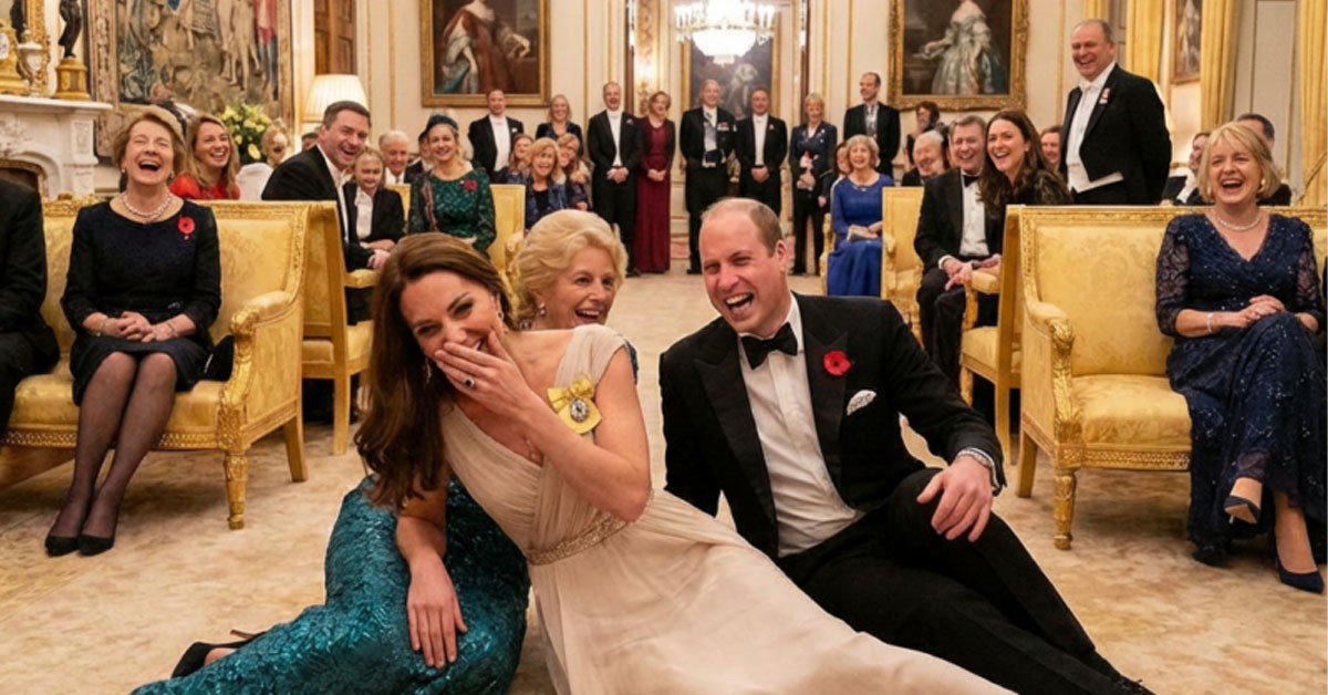 Royal Protocol Broken! Prince William's Hilarious Reaction to a Daring Stunt Gone Wrong