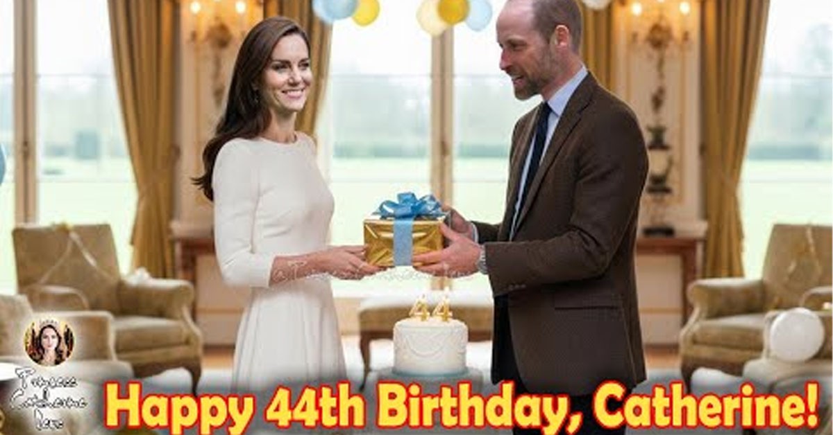 Great Love! Catherine Left Emotional with William's Heartfelt Gift on Her 44th Birthday