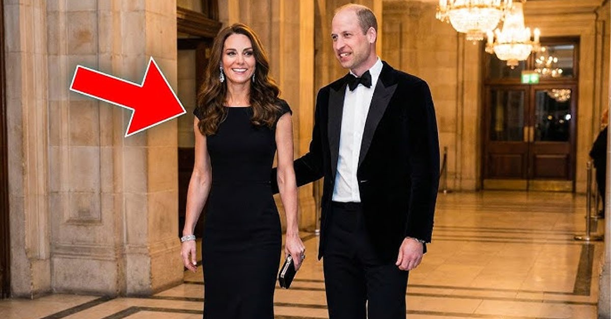 SHE DID IT AGAIN! — PRINCESS CATHERINE GOES VIRAL ONLINE WITH HER MYSTERIOUS BLACK DRESS!